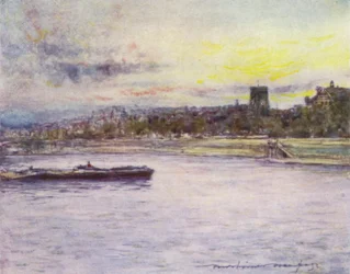 Chelsea Reach, mit der alten Kirche