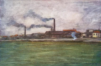 Fabrikschornsteine