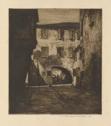 In einer Seitenstraße, Chioggia
