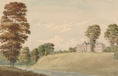 Ansicht von Erthig, Denbigshire, Wales