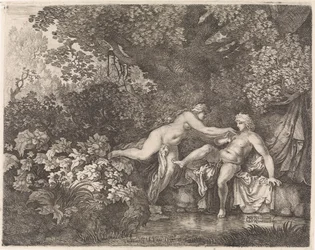 Salmacis und Hermaphroditus