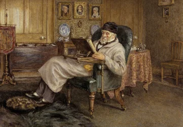 Thomas Carlyle, 1795 - 1881. Historiker und Essayist