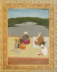 Diskussion zwischen Gelehrten und Fürsten