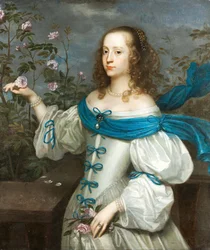 Porträt von Beata Elisabet von Königsmarck 1637-1723, ca. 1654