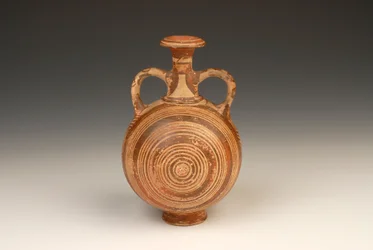 Aryballos-Pilgerflasche, 1400-1370 v. Chr.