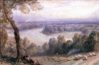 Die Themse von Richmond Hill