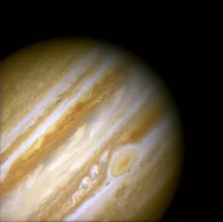 Ein alter Sturm in der Jupiteratmosphäre, 1999