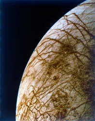 Europa von Voyager 2, 9. Juli 1979