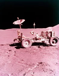 Das erste Mondfahrzeug, Apollo 15, Juli 1971