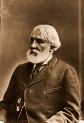Porträt von Iwan Turgenjew