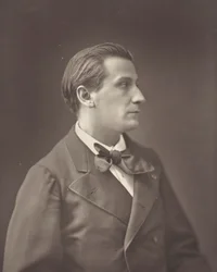 François Coppée französischer Dichter und Romanautor, 1842-1908, ca. 1876