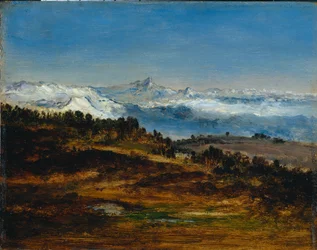 Die Pyrenäen, der Gipfel des Midi de Bigorre
