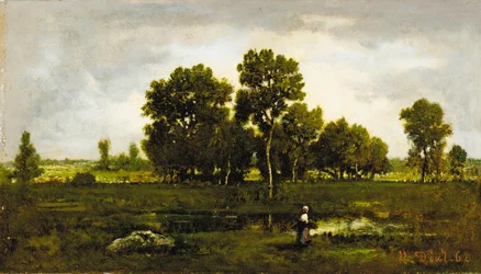 Fagotière bei dem Vipernsee, 1862