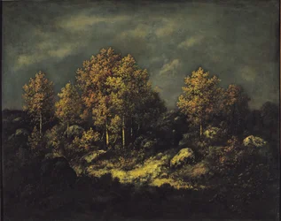Die Jean de Paris Höhen im Wald von Fontainebleau, 1867
