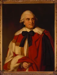 Porträt von George William, 6. Earl of Coventry, in Peer-Roben