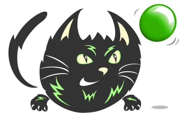 Zap Cat - Karikatur