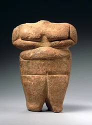 Neolithische Figur, Griechenland, ca. 4500-4000 v. Chr.