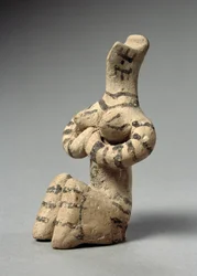 Steatopyge Figur, Tell Halaf, 6.-5. Jahrtausend v. Chr.
