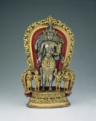 Jatamukuta Lokesvara, Khasa Malla Königreich (1100-1484)