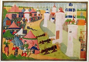 Angriff auf die Piratenfestung in Nordafrika (Mahedia) aus 