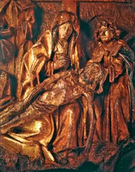 Trauer um den toten Christus, ca. 1500