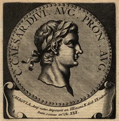 Porträt des römischen Kaisers Caligula