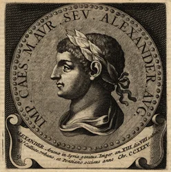 Porträt des römischen Kaisers Severus Alexander