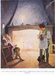 Nun merke auf, mein Wirt, sagte Sir Donald, folge nur meinen Befehlen und ich werde dein guter Herr sein