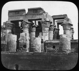 Tempel von Kom Ombo, Ägypten, ca. 1890