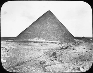 Die große Pyramide von Khufu Cheops, Gizeh, Ägypten, ca. 1890