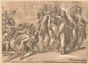 Christus heilt die Aussätzigen