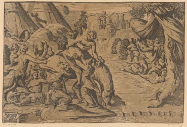 Cloelia überquert den Tiber