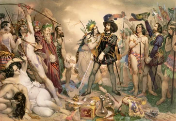 Eroberung Mexikos: Hernando Cortes zerstört 1519 seine Flotte bei Vera Cruz