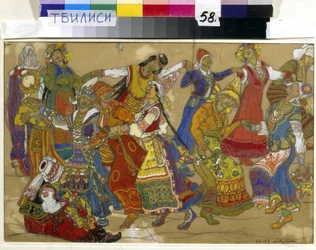 Vorbereitender Entwurf für "Peer Gynt" von Henrik Ibsen