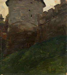 Der Nowgoroder Kreml-Turm, ca. 1903