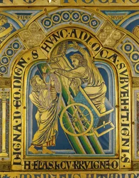 Himmelfahrt des Propheten Elia, vom Verduner Altar