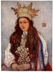Eine Hardanger Braut, 1905