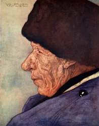 Ein Männerkopf, Volendam, 1904