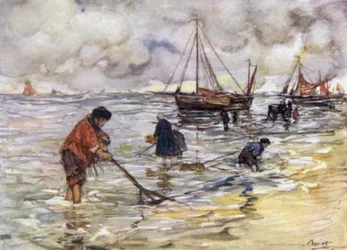 Garnelenfischen