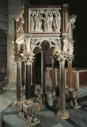 Kanzel des Baptisteriums San Giovanni