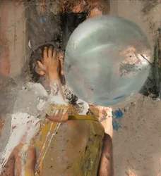 Blase VI (Sitzendes Mädchen), 2020