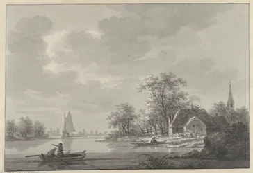 Das Dorf Capelle aan de IJssel