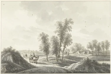 Das Dorf Laren im Gooi