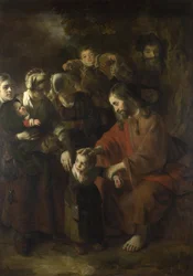 Christus segnet die Kinder, 1652
