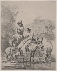 Flussüberquerung (Le Ruisseau Traverse)