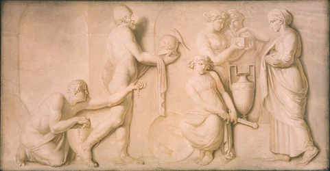 Achilles und die Töchter des Lykomedes