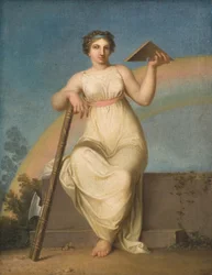 Rechtswissenschaft. Allegorische Figur, 1800
