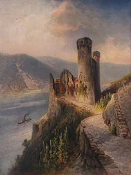 Ruine Ehrenfels, Burg Ehrenfels, 1923