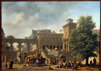Italienfeldzug (1796-1797): Das Äußere eines Militärkrankenhauses oder die Franzosen in Italien