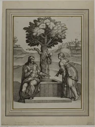 Christus und die Frau von Samaria